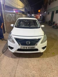 سياره نيسان صني موديل 24 ماشيه 28 الف حقيقي السياره جديده استعمال بيت ...