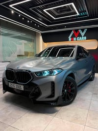 BMW X6 40i M power 2024 شكل الجديد  ماشيه 29 الف  فول موصفات حادثها كم...