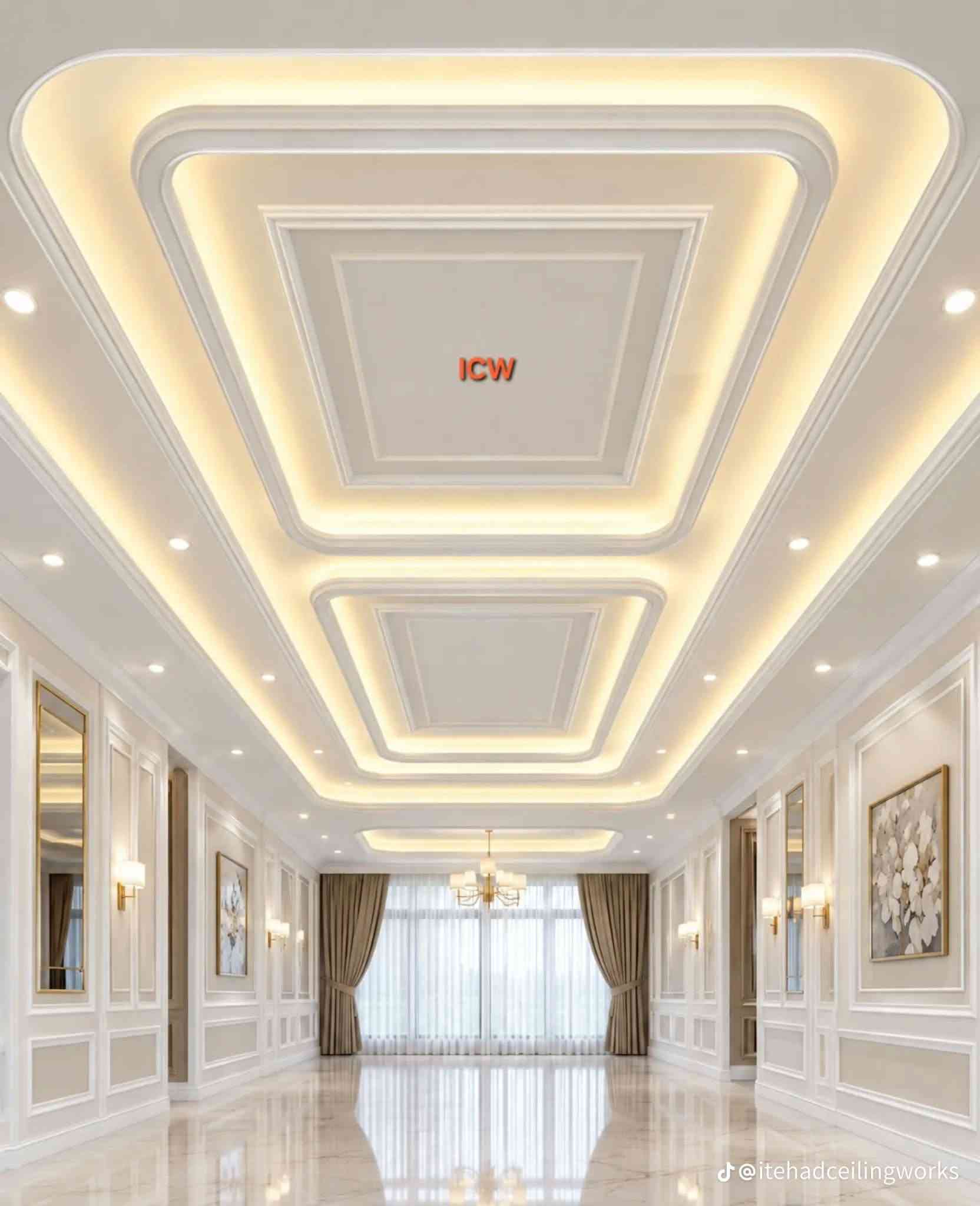 ديكورات • اسقف • تسليم مهندس