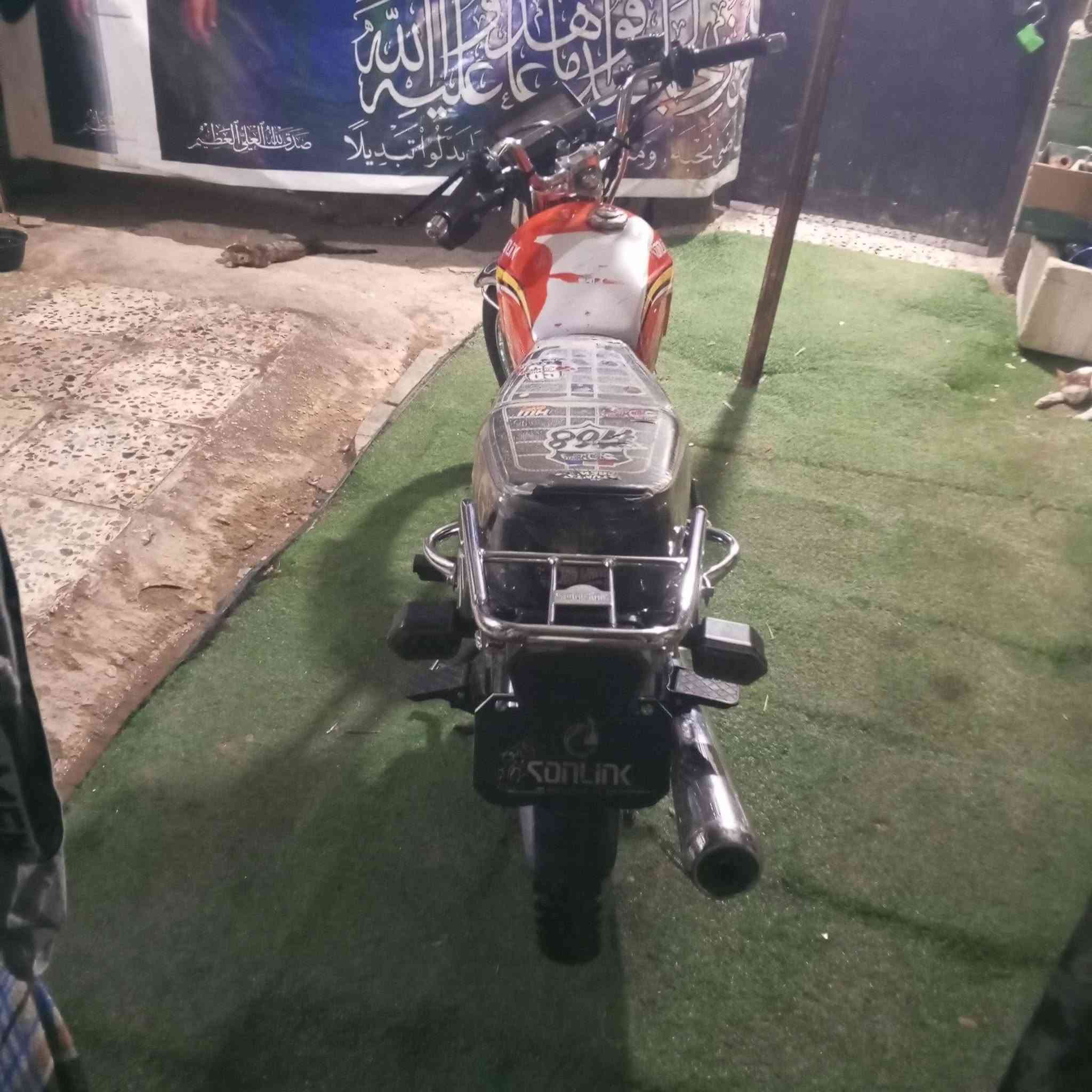دراجه يراني تايكر سونك 4 كير موديل 25 دراجه بلجيس اينقص مابيه المكان الزعفرانية السعر 750 وبيه مجال ***********
