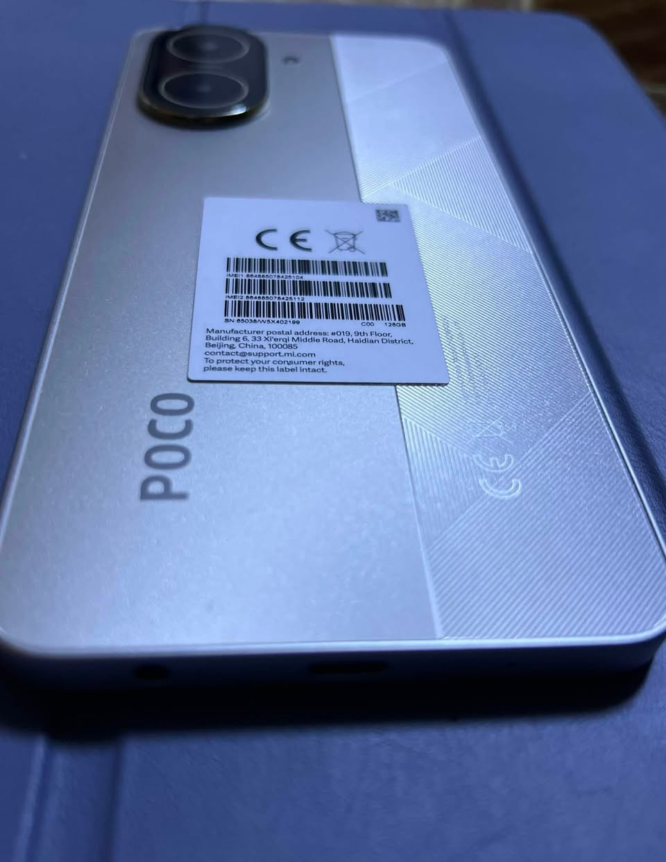 POCO C71 
بطارية بسعة 5700AH
الشاشة بدقة 120HZ
الذاكرة 128+4GB
كاميرا بدقة 32MP 
الجهاز جديد جديد غير مستخدم فقط مفتوح من الكارتون ملحقات كاملة وغير مستخدمة 
السعر 210
الهاتف واتساب/***********
توصيل متوفر لجميع محافظات العراق 
(مركز الزاهد فون )
