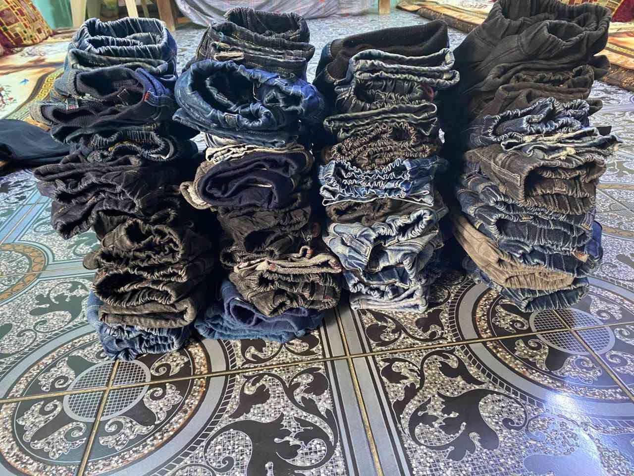 بنطرون أطفال • مبطن فرو • ١-١٠ سنين