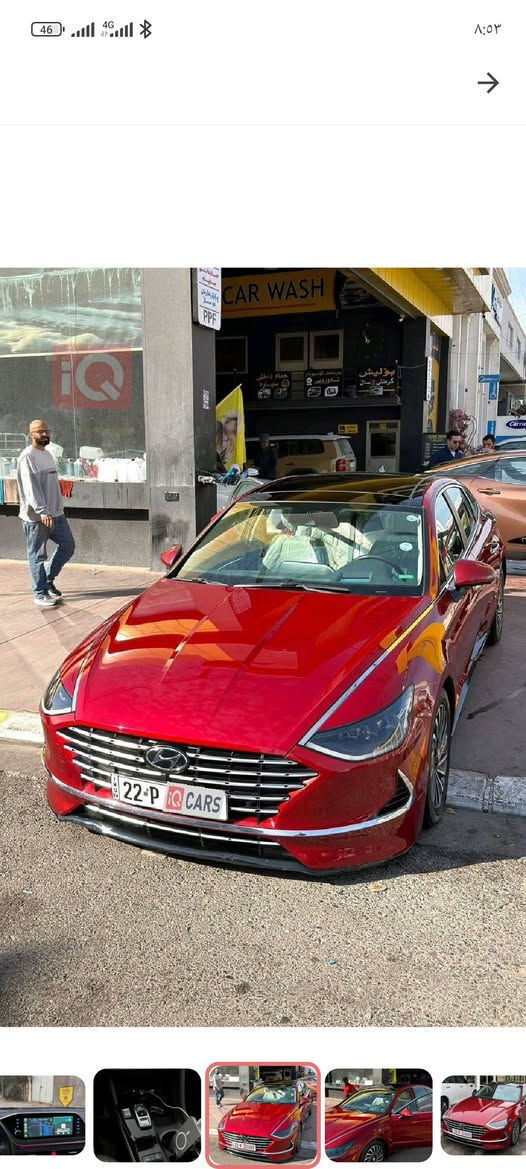 السلام عليكم 
السعر 185 بيها مجال بسيط 

سوناتا 2023 هايبرد 
لون ماروني 
السياره فول مواصفات بمعنى الكلمه 
شنو يجي ببالك من مواصفات  بالسوناتا موجود بيه
وارد امريكي الضرر موضح في الصور فقط لا غير 
رقم اربيل راعيها بالبصر
المواصفات 

- بانوراما كبيره
- محرك 2000 هايبرد ( شحن + بانزين )
- تتقدم وترجع بالبصمه 
- تشغيل عن بعد
- بصمه تشغيل + ابواب + جنطه 
- دخول ذكي 
- جنطه تنفتح من تتقرب عليها تلقائي 
- اوتو بارك 
- داتا شو 
- تدفئه وتبريد بلاديه شرط تبريد ثلج 
- مناخ منفصل 
- عند الاتصال بالهاتف يقل صوت الفان تلقائي 
- مقاعد جلد تدفئه وتبريد 
- كشنات كهرباء ثنينهن 
- كشن السائق خزن وضعيات قياده
- خمس كامرات محيطيه 
- تشغيل كامرات الجوانب مع الاشاره 
- هاند بريك بصمه 
- كير بيانو 
- شحن لاسلكي 
- لايت اربع عدسات زنون بلادي
- لد على طول الجنطه بلادي 
- جميع لايتات السياره لدات 
- قياده ذاتيه 
- رادار امامي وجانبي وخلفي 
- تحديد مسار 
- نقطه عمياء 
- شاشه وسطيه كبيره 
- كار بلي  بلادي 
- داشبول ديجيتل مع ٤ مودات للقياده 
- حساسات محيطيه بكل جوانب السياره 
- اوتو هولد 
- بردات خلفيه بلاديه 
- سماعات 12 سماعه من شركه BOSSمع دمامات بلاديه 
- اناره داخليه بلاديه 78 لون متغير 
- حساس تايرات 
- دواسات لون اسود بلادي 
- توقف ذاتي مانع تصادم 
- مانع انزلاق 
- ركن السياره تلقائي 
- دبل جام 
- والكثير من المواصفات فول الفول 
سياره نضيفه وجاهزه ما تذب عليها الف دينار مال جناي وعلى ايد وحده 
مكان السيارة البصرة
 للتواصل *********** واتساب او اتصال
