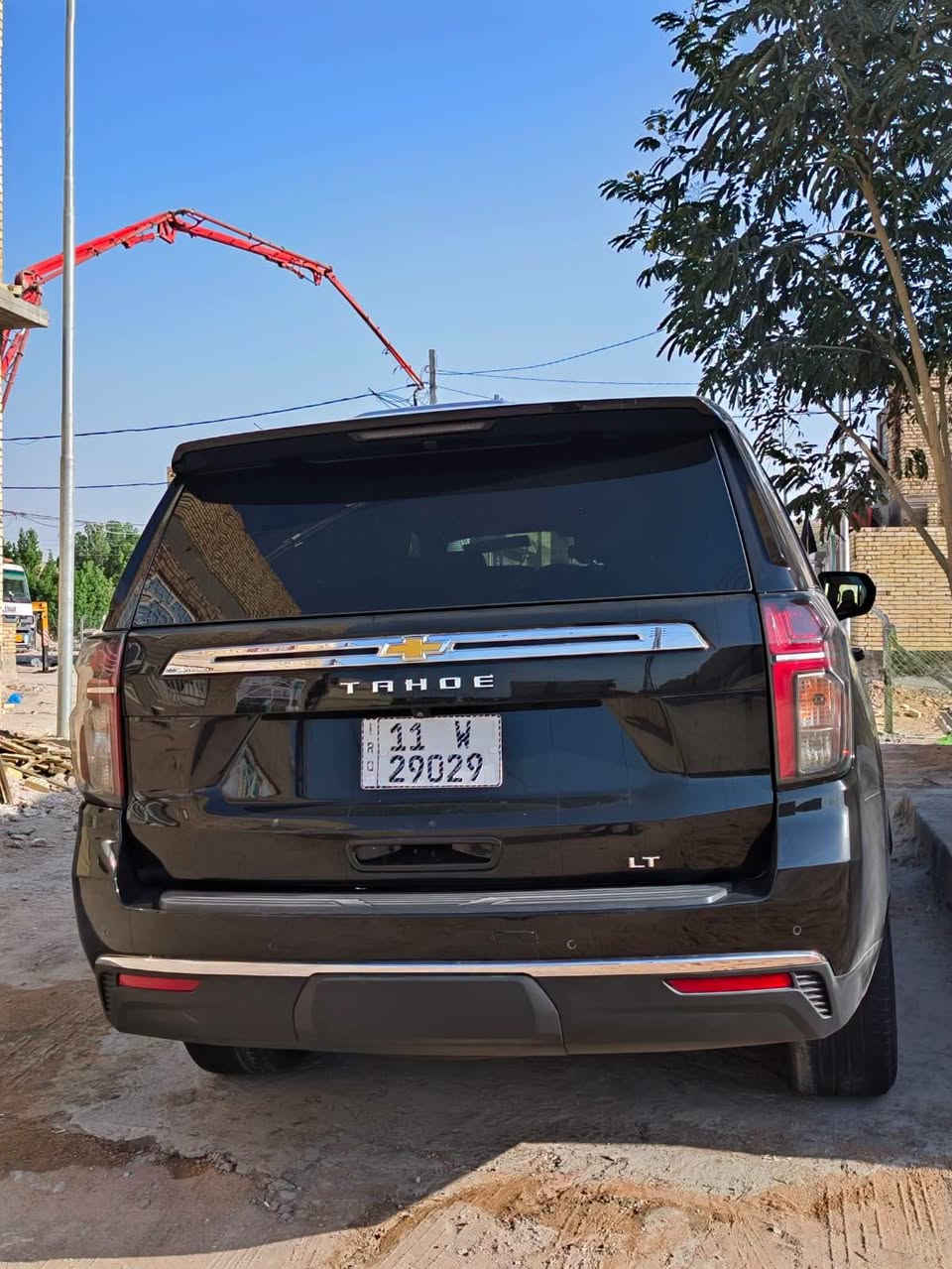 بـسعر 41.000$
Chevrolet Tahoe LT 2024 

وارد أمريكي 🇺🇲
بجم كبس ✅️ ، ضرر جانبي بسيط
رقم الشاصي مُرفق ✅️:
1GNSCNKD3RR303464

⚙️محرك 8 سلندر 5.3 لتر 

مواصفات Lt: 
شاشة تدعم Apple CarPlay + Android Auto 
كشنات جلد + تدفئة + كهرباء
ستيرن تدفئة
حساسات امامية خلفية 
رادار 
نقاط عمياء 
فرملة طوارئ تلقائية 

ماشية 77.000mi 

مرقم بغداد 
داخلة كتاب شهداء 

للإستفسار 
*********** إتصال أو واتساب
