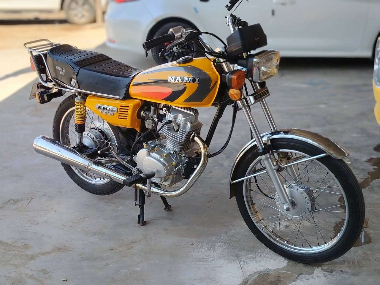 السلام عليكم
للبيع او مراوس

4 كير ناما ايراني 🇮🇷

 اصلي شلامچه 

مديل 2023 شهر 11

محرك مكفول

شاصي مكفول 

اوراق مكفولات 

كهربائيات كلها شغاله

دراجه مذب عليها الف جاهزه 

مكاني نعمانية ***********
