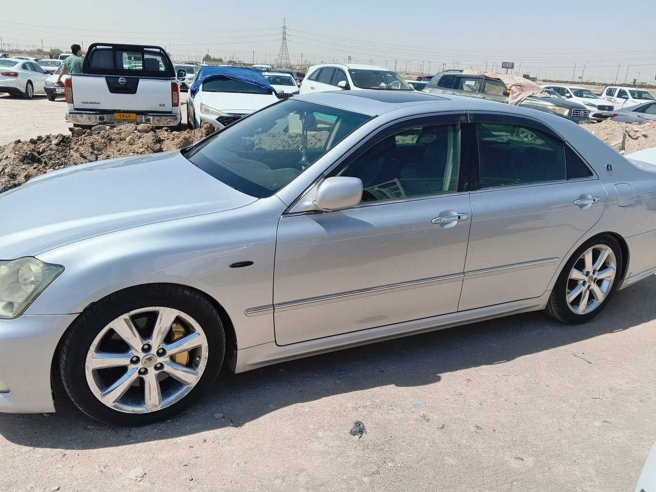 شاصي84 مكينه 3500  V6 اثلث
كفاله عامه كارتون ما ماشيه بالعراق 
@ستيرن كهربائي 
@كرستال اصل
@عداد المسافة 65km حقيقي
@بصمه رصاصي 
@تبريد قطعتين
@تشغيل بنضام البصمة
@نضام ترحيب عند الاقتراب
@خزن كشنات ميموري 
@علامه كراون عندفتح الباب ودوس ضوئيه 
@تدفئه كشنات 
@مري شفط بلاد
@جيبي اس خرائط 
@شاشة كبيرة 
@تحكم ستيرن جهتين 
@ويل رياضي نيكل جديد دنكه والسبير دنكه
@الابواب بصمه 6بصمات
@سيدي جنجر خزن 
@كامره خلفيه دواره 
@مثبت سرعه 
@حساسات خلفي وامامي بلاد
@كشنات كهرباء امامي وخلفي 
@دمام خلفي
@لايت زنون بلاد خمس قطع دوار والبلوجكتر أيضا زنون
@فتحه سقف سلايد رووف 
@غرفة جلد حاضن 
@سبايدر جنطه بلاد 
@أصلً لحايه بلاد 
@موديل 2007 اثلث
وبيها أيضا تزويد اشاره لكزز وبيها بعد مواصفات السعر 170العنوان بصره سيبه ***********
