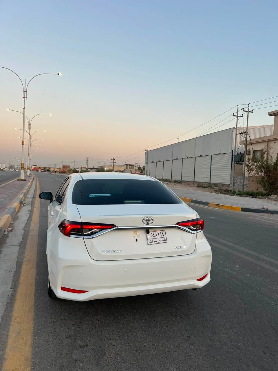 ياالله كورلا خليجي بانزين 
2024 سيارة جديده كفالة ماعده بارد أصبع 
بيه ضمان شركة تويوتا  تبديل دهن مجاني 
مرقم وجاهزه سعرة 148$ وبيه مجال بسيط 
العنوان السماوة المركز ￼***********￼
