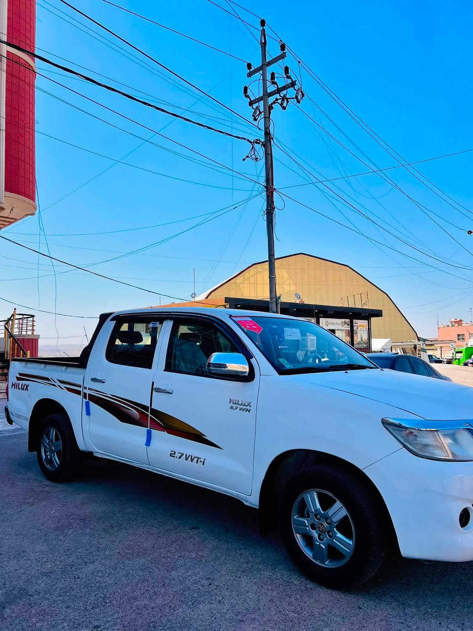 السلام عليكم ورحمة الله وبركاته 🌹

سياره تويوتا هايلوكس (مرزي) موديل 2013 

TOYOTA HILUX 2013
سياره رقم دهوك — شرط تحويل ✅

صبغ بس بونيد جملغ فقد 
كير ومحرك شرت  ✨
غرفتهة زيرو  ✨
تايرات جدد ويل كه ب 🛞

مكان سياره عقره 📍

رقم تليفون واتساب او فايبر الاستفسار علي رقم ☎️
***********

🤝 للجادين فقط، حياكم الله 🌹

