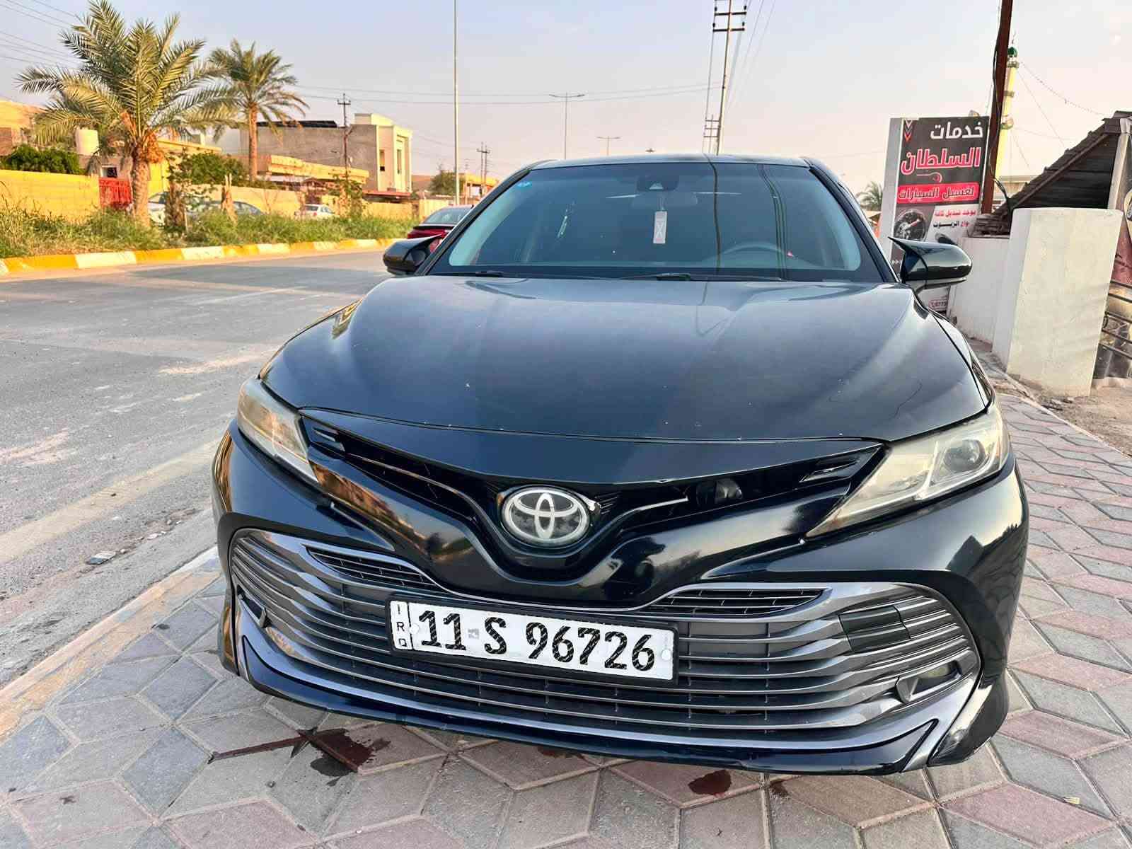 كامري ٢٠١٨ • ضرر الحوض الخلفي • محرك وكير سليم