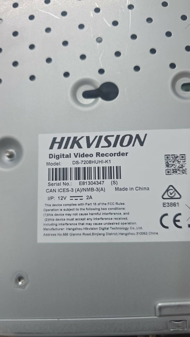 منظومه كاميرات هكفجن ٨جنل ٨ميكا 4k مع هارد نص تيرا مع ٨ كاميرات وكيبل hdm4k
بغداد الكريعات 
***********
***********

نص مكتوب في الصور:
- 1920*1080/60HZ 1024*768/60HZ 1280*720/60HZ 1280*1024/60HZ 1920*1080/60HZ(1080P) 2K(2560*1440)/60HZ 4K(3840*2160)/30HZ
- era 01 NO VIDEO الإشارة الرئيسية (مستمرة) صوت وفيديو 1920*1080(1080P) 3840*2160(8MP) 2560*1944(5MP) 2560*1440(4MP) 1920*1536(3MP) 1920*1080(1080P) 1280*720(HD720P) 960*576(WD1) 704*576(4CIF) 640*480(VGA) 352*288(CIF) الكاميرا نسخ إلى