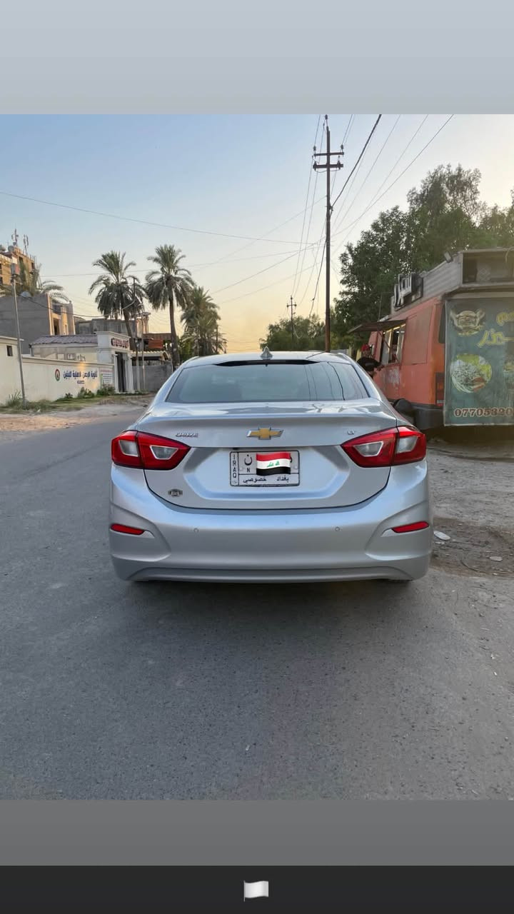 شوفرليت كروز 2019 / 1400 تيربو 
قطعتين صبغ بدون لغد وشاصي 
جاملغ وبنيد فقط حادث امريكا 
ماشيه 158كم وقابل للزياده 
المحرك والكير مكفولات 
التبريد ثلج 
المحرك ادامه كاملة فلتر شوته بلكات وتنضيف نوزلات وجويتر وغسل الراديرات 
صدر جديد  
باتري جديد 
موضفاتها LT المعروفه 
بصمة تشغيل وابواب وجنطه 
اوتو ستوب 
لايت لد اوتو ستوب
شاشة كار بلي + شاشه اعطال 
منفذ اوكس+ USB+بلوتوث 
حساس تاير
كشن كهرباء تدفئة + تبريد 
كامره دواره 
السياره جاهزة مابيها مصرف 
بأسمي تحويل  ثاني يوم 
السعر 90وبيها مجال حك الجيه
***********
