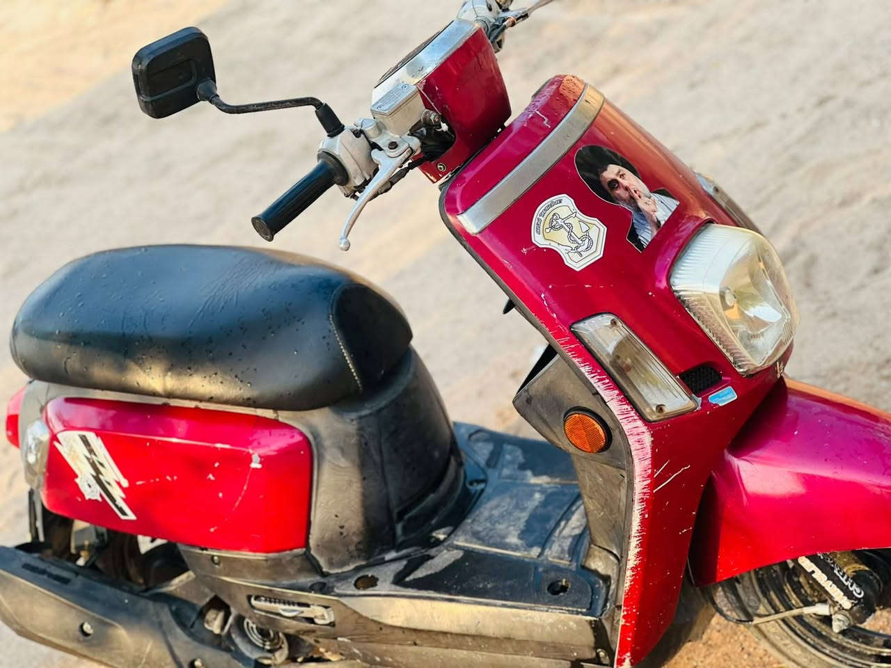 سلام عليكم شباب دراجه ماكس بوليسي
للبيع السعر 900 محرك مكفول نكره سلف الدراجه نوزل ***********
