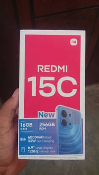 ريدمي 15C • ذاكرة ٢٥٦ • رام ٨+٨