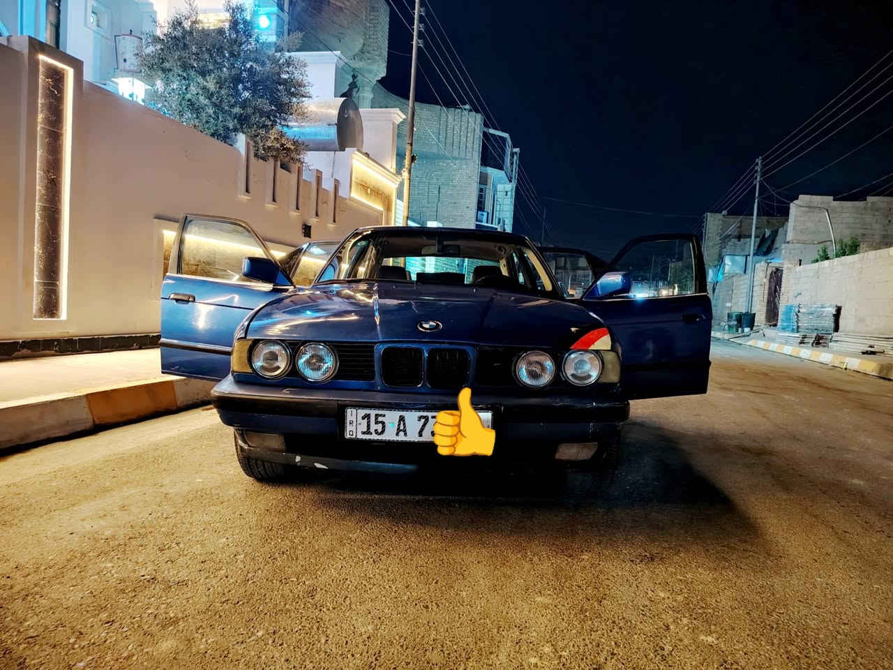 السلام عليكم
BMW /530/ 1991

محرك مفتوح كير اوتو شرط الفحص

تخم تاير جديد

صدر امامي خلفي+دبلات +قواعد امامي خلفي جديد 

جامه امامي جديده

رقم إنكليزي 31 ينتهي  بسمي

كشنات كهربائي

ويل خليه 15 

السعر40

  مكاني الفلوجة 

***********
