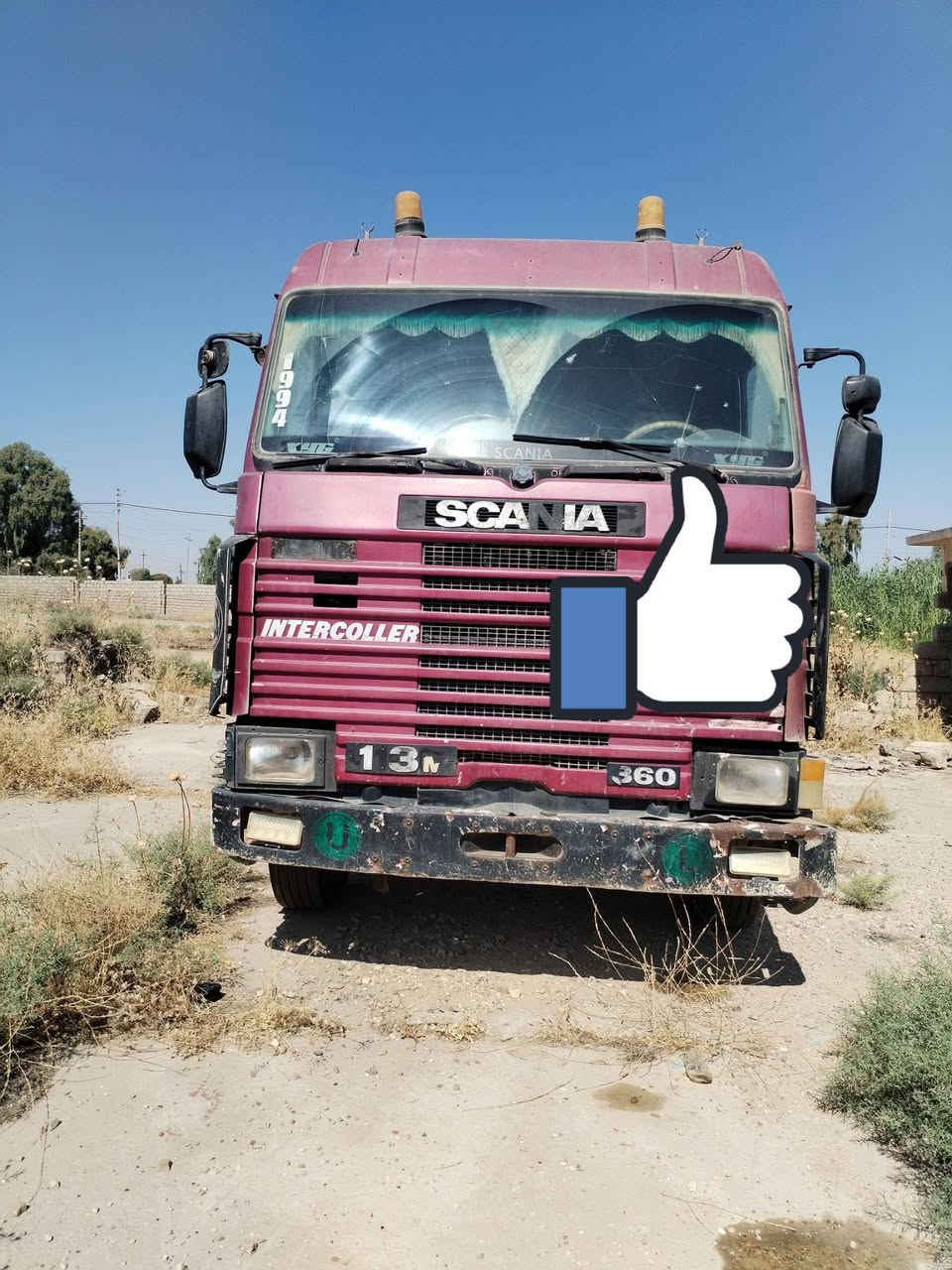 قلاب بل سنويه راس تريله
فحص صلاح الدين 
كشره حلو كدام العين 
شرط التحويل 
الشرعي بل حاج علي 
مكينه بيه بدايه تنقيص
تايراته حلوات 
السعر 140بيه مجال 
***********
***********
