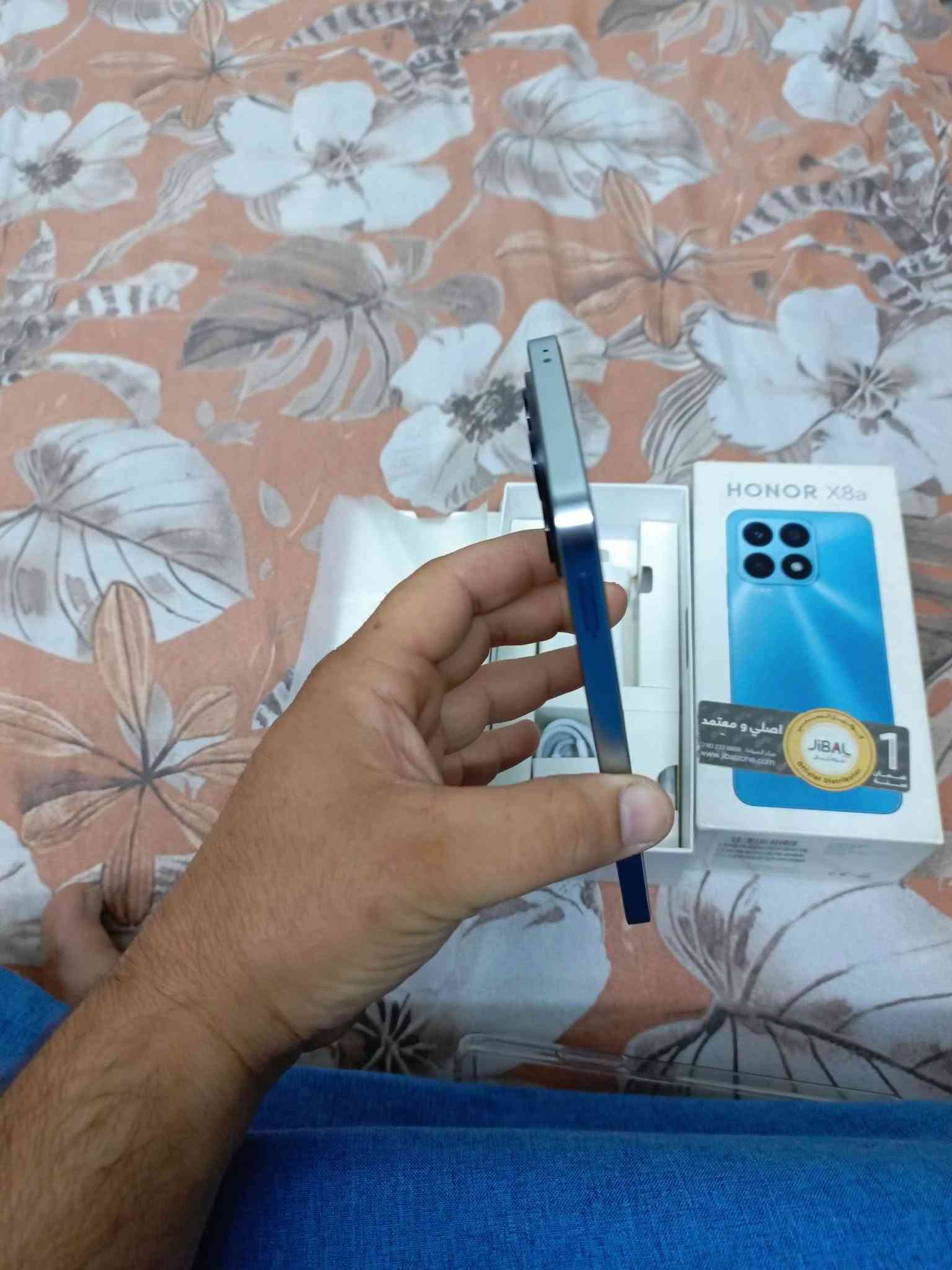 سلام عليكم جهاز هونر x8a جهاز جديد بعده بلزكاته جهاز غني عن التعريف غراضه كامله مامفتوحه ذاكره 128 جهاز جديد جدا ضمان شركه جبال مكاني بعداد الأعظمية *********** سعر 200 قفل

نص مكتوب في الصور:
- ٥:١٠
- ٦٤٪
- حول الهاتف ->
- 8
- MagicOS
- اسم الجهاز >
- HONOR X8a
- المعالج المركزي
- MediaTek Helio
- G88
- ذاكرة الوصول العشوائي
- ٨,٠ غ.ب + HONOR
- RAM Turbo
- البطارية
- mAh 4500
- دقة الشاشة
- ٢٣٨٨ × ١٠٨٠
- وحدة التخزين الداخلية
- المساحة الفارغة ٨٧,٥٩ غ.ب
- الإجمالي ١٢٨ غ.ب
- الموديل
- CRT-LX2
- رقم الإصدار
- 8.0.0.356(C185E6R2P3H2)
- حول الهاتف
- إصدار MagicOS
- 8.0
- إصدار الأندرويد
- 14
- IMEI
- 869157068128493
- 869157068153509
- تحديث نظام متجر Play
- ١ آب، ٢٠٢٤
- تحديث الأندرويد الأمنى
- ١ آب، ٢٠٢٦
- إصدار النطاق الأساسي
- MOLY.LR12A.R2.TC36.PR
- 1.SP.V1.0.6.P276,MOLY.LR
- 12A.R2.TC36.PR1.SP.V1.0.
- 6.P276
- إصدار النواة
- 5.10.236-android12-9+
- build-user@build-host #1
- Fri Aug 7 08:07:02 UTC 2026
- الحالة
- حول الهاتف 8 MagicOS المعالج المركزي MediaTek Helio G88 اسم الجهاز HONOR X8a ذاكرة الوصول العشوائي ٨,٠ غ.ب + HONOR RAM Turbo البطارية mAh 4500 دقة الشاشة ٢٣٨٨ × ١٠٨٠ وحدة التخزين الداخلية المساحة الفارغة ٨٧,٥٩ غ.ب الإجمالي ١٢٨ غ.ب الموديل CRT-LX2 رقم الإصدار 8.0.0.356(C185E6R2P3H2)