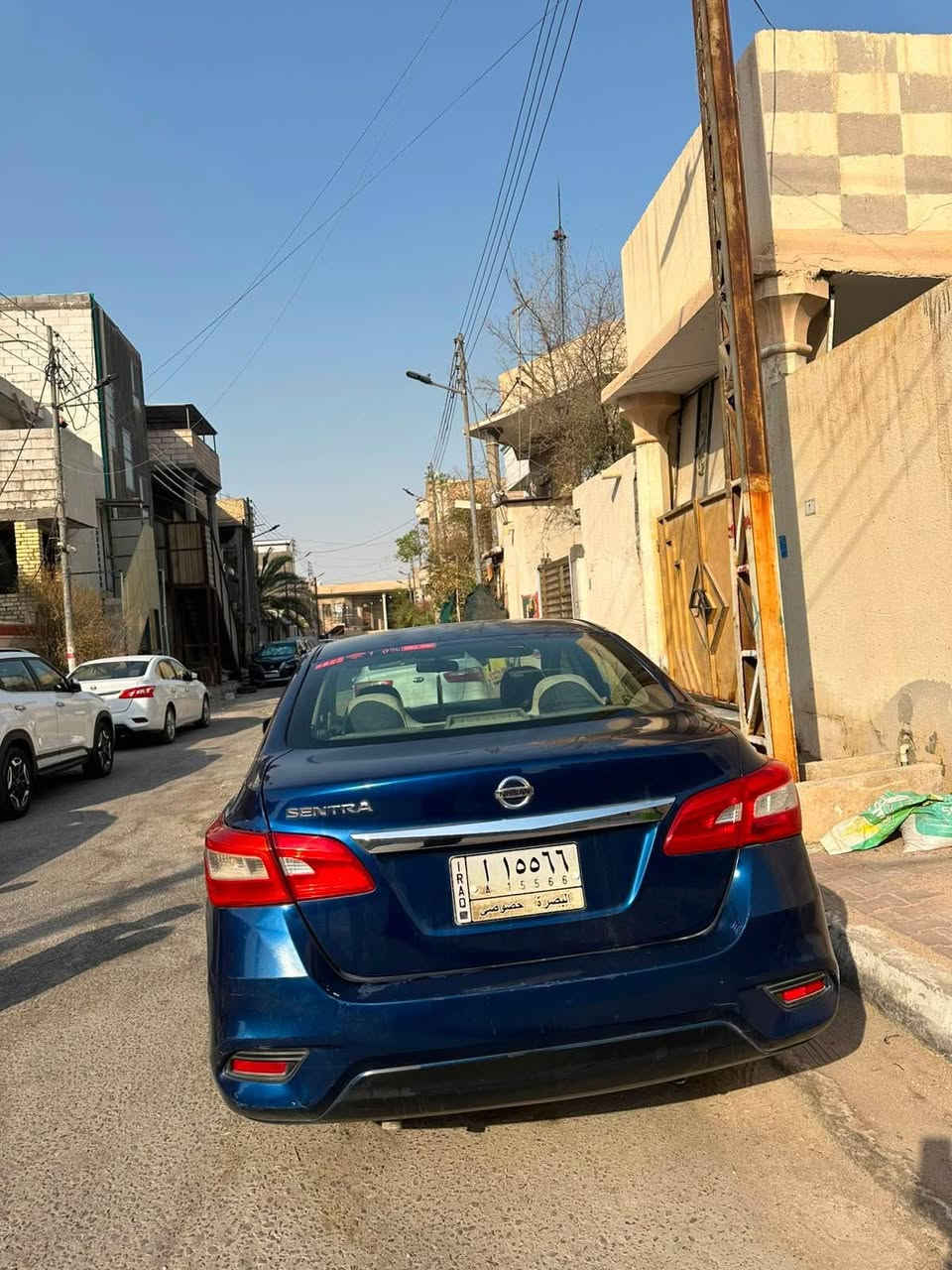 سلام عليكم نيسان سنترا للبيع مديل 19 رقم بصره بأسم راعيه حادث باب سايق وجاملغ امامي والبنيد بي صبغ وبيه طخات بصيطه سعر 95 وبيه مجال رقم راعيه *********** البصرة, العراق

