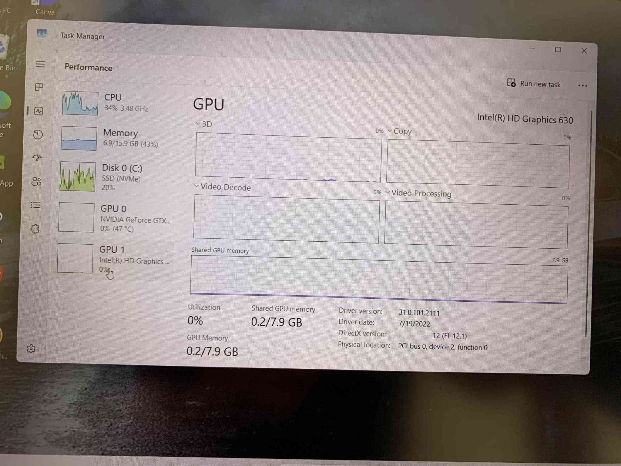أسوس ROG Strix • GTX 1050 • ١٦ جيجا رام
