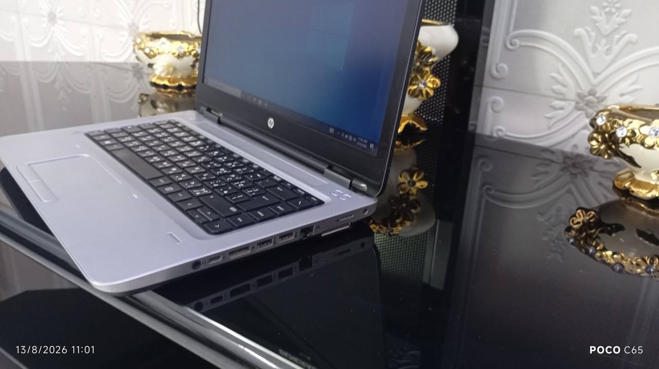 HP ProBook 645 G2 للبيع 

💻 المواصفات:

- ⚙️ المعالج: AMD PRO A8-8600B
- 🧠 الرام: 8GB
- 💾 التخزين: m.2 / 256GB SSD 
- 🎮 كرت الشاشة: AMD Radeon R6 مدمج، يصل إلى 4.3 GB
- 🖥️ الشاشة: 14 إنچ
- 🪟 النظام: Windows 10 Pro 64-bit
- ⌨️ كيبورد عربي / إنكليزي
- 🔌 الجهاز يعمل بصورة طبيعية
- ✨ الحالة الخارجية: جيدة

📌 مناسب للدراسة، العمل، الأوفيس، الإنترنت والبرامج الخفيفة.

💰 السعر: [ 200 ] ألف دينار بيه مجال 

📍 الموقع: [بغداد البياع]
📞 للتواصل: [***********]
