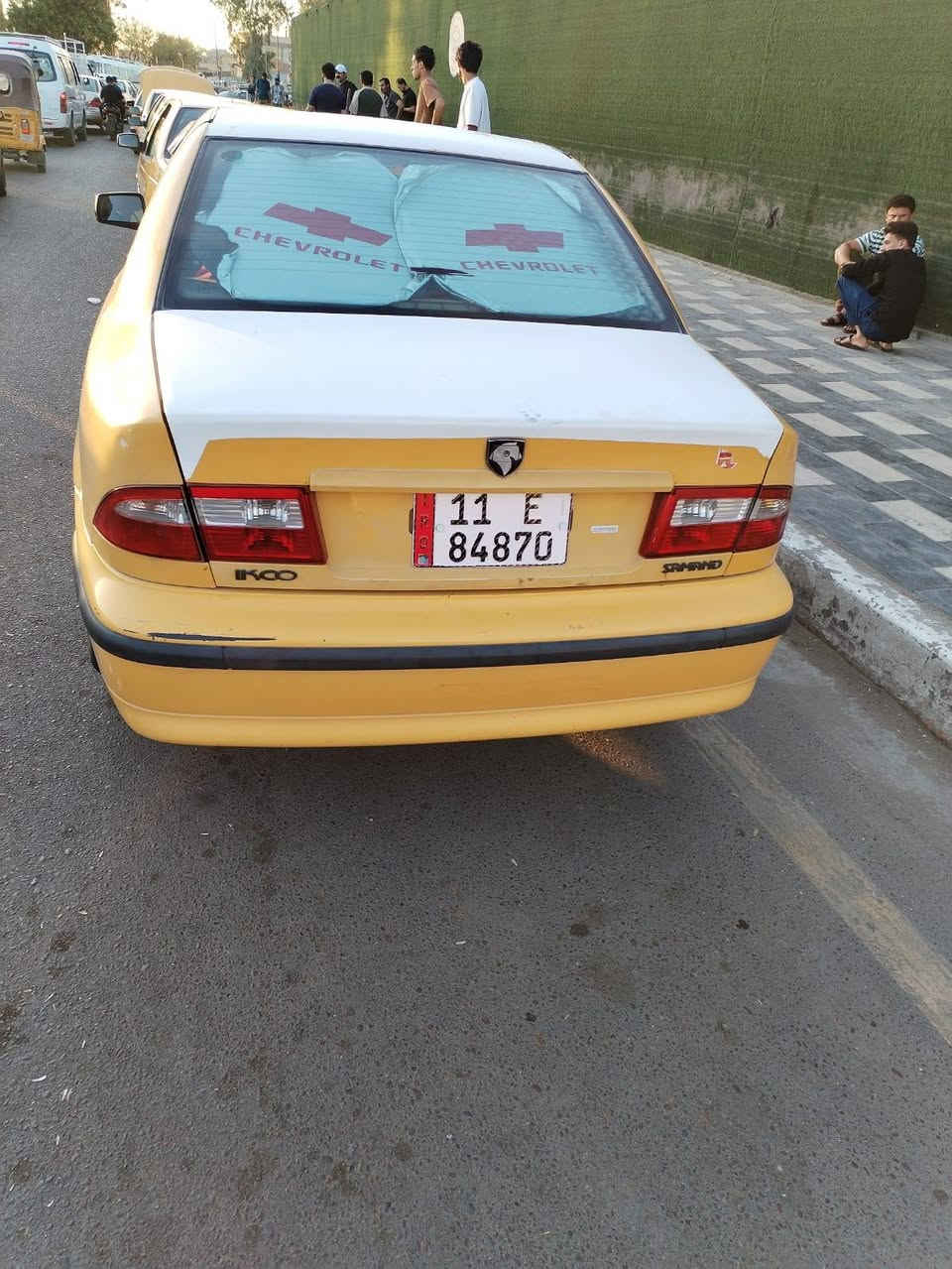 السلام عليكم... سمند موديل ٢٠١٢رقم نكليزي تبريد ثلج سياره بلاديه لاصبغ ولا تبديل عله وضعها مال جناي.... السعر ٣٦وبيها مجال اتصال ***********
