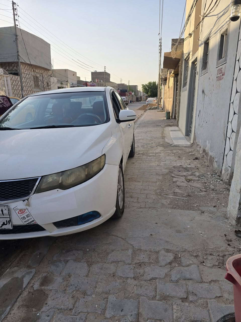 سلام عليكم كيه سيراتو موديل ٢٠١١ وكاله رقم أربيل مصبوغه عام الكشر غير مكفول ب٥٥ ورقه وبيه مجال مكان نجف للاستفسار الاتصال على الرقم ***********
