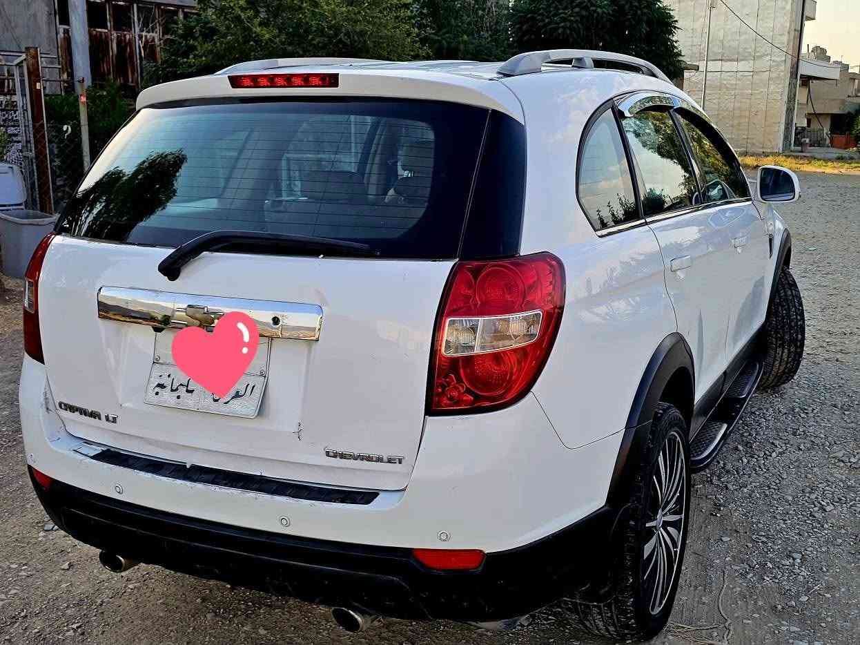 سڵاو 
شۆفرلێت کاپتیڤا،2009،سپی بەفری،سلێمانی،4×4
دەبڵ اکسڵ،سڵایت،ناوزەرد،کامێرا،کوشن کارەبایی،بەشەرتی گێڕومەکینەوتبریدوتەقەوڕەقەواکسل وتحويل وغرامەو هەمووشتێک،لەسلێمانییە، 
4پارچەی بۆیاخە***********
63$ومعامەلە ***********●●*********** السليمانية, العراق
