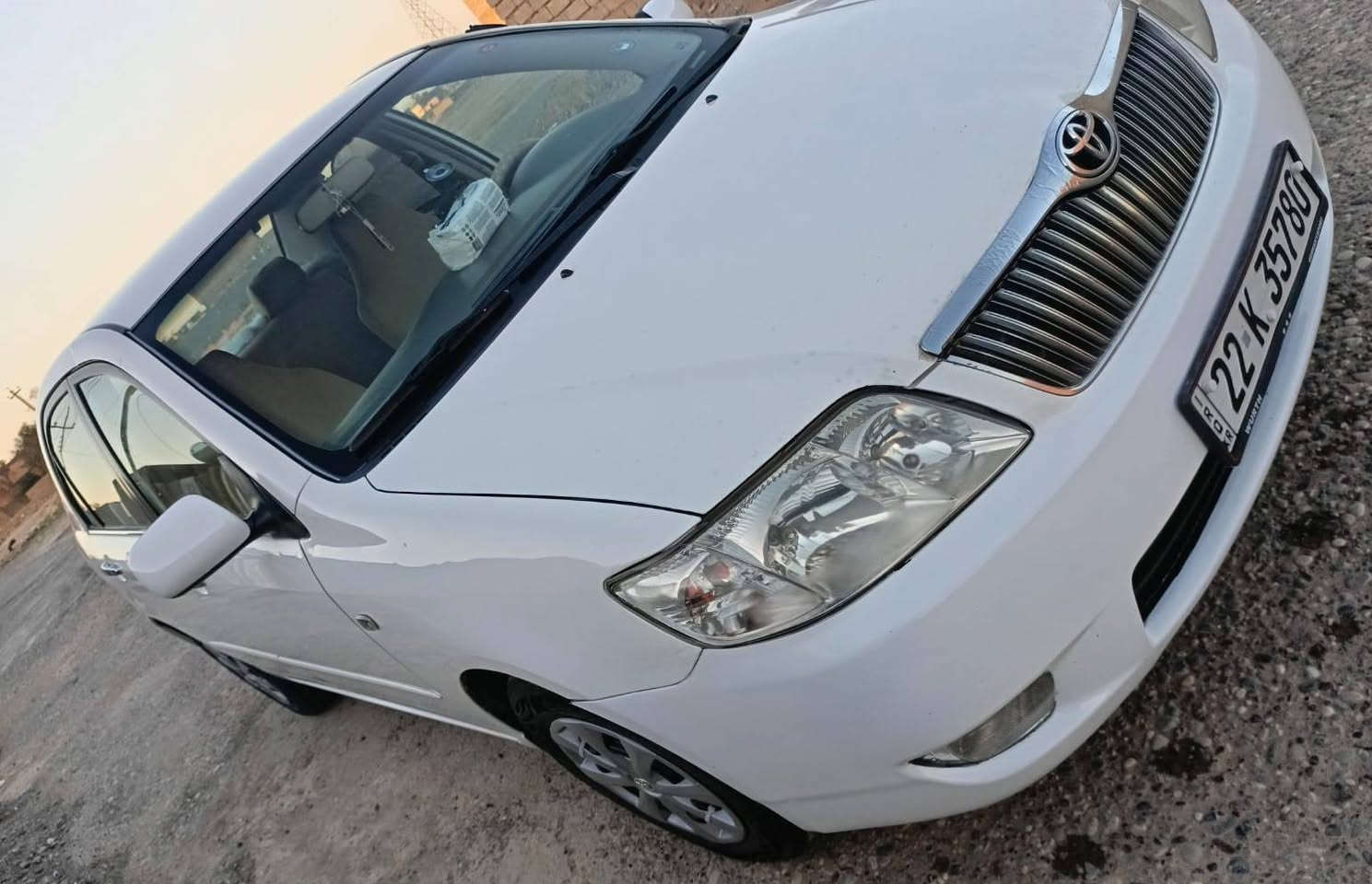 كورلا بيكاتشو موديل2006رقم أربيل  محرك1600
گیر محرك تبريد صدر تايرات كله تمام
 السياره ظررها الجاملغ او بونيد

***********
