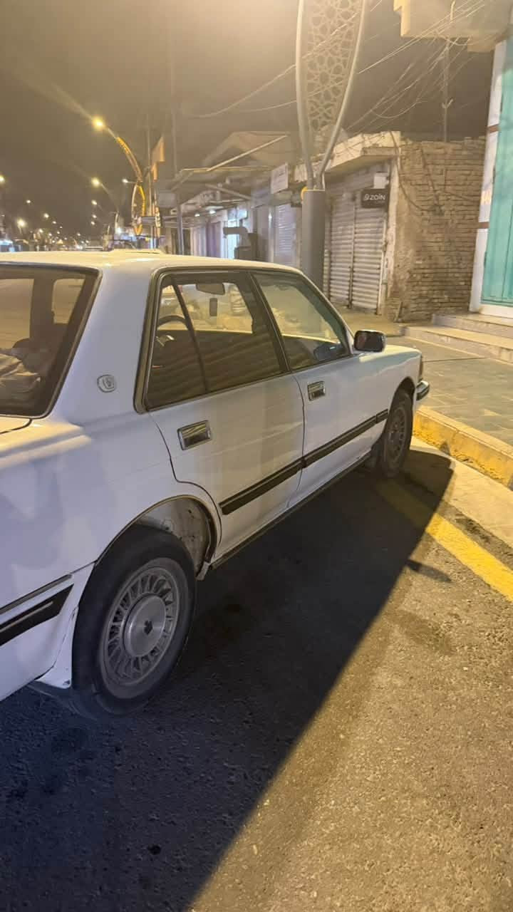 🚘 للبيع تويوتا كراون أم التاج – موديل 1988 🚘
🔹 اللون: أبيض
🔹 صبغ: صبغ عام جمالية
🔹 التبريد: موجود
🔹 المحرك: بطة
🔹 الگير: بطة
🔹 الداخلية: أحمر قماش ❤️
🔹 التايرات: جديدة 🛞
🔹 الممشى: 180 ألف كم
🔹 يسره بلاد
🔺شاشة 🖥️
1️⃣ الرقم الجديد (ديالى)
✨ السيارة نظيفة دواخلها نظيفه وحلوه وكاملة وعلى آخر حباية، وتستاهل المعاينة.

💰 السعر: 55 ورقة
🤝 للجاد والشراي يتدلل

📞 للتواصل: ***********
محمدعامر الاحبابي
