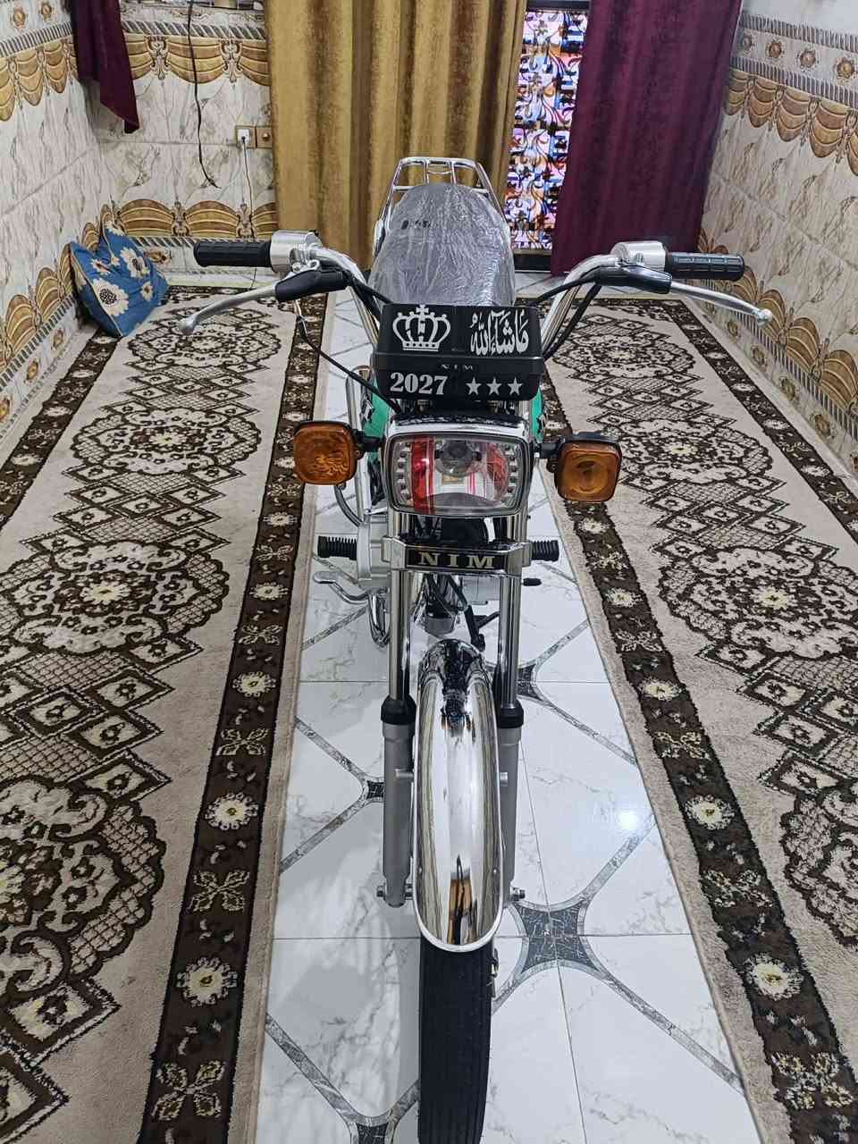 سلام عليكم دراجه اربعه كير مديل27اوراق 
سكنر كفاله عامه من كلشي 🤐
ما مفتوح بيهه برغي 
ولون حلو 
بسعر 775 وبيه مجال قليل 
مكاني كربلاء حي الوفاه 
***********
