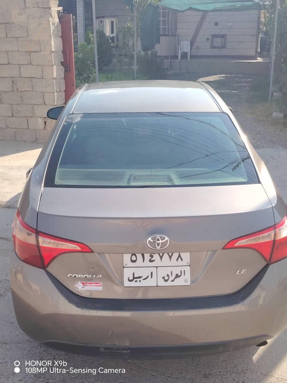 السلام عليكم
🚘 تويوتا كورولا 2017 LE

📍 ماشية: 137 ألف ميل
🔧 المحرك والكير والتبريد: شرط
🛞 التايرات: نص عمر
🏠 بدون دواخل

🛠️ الأضرار:

- البونيت: تبديل
- باب السكن: تبديل إبلادي
- الباب الخلفي للسكن: شبر معجون
- بدون أضرار بالدواخل

✨ العنوان ناحية الزاب 

📞 للاستفسار والتفاصيل،مراسلة أو اتصال
***********
