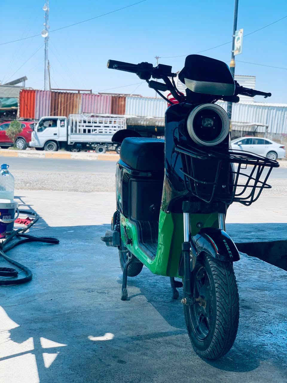 السلام عليك
موطورR9
بطاريات 36 
موديل 26
دبل اشاره+يمين ويسار 
ضو عالي ناصي 
تواير جدد 
السعر500
وبي مجال لل شرايه
‍‍***********
متواجد خاص
