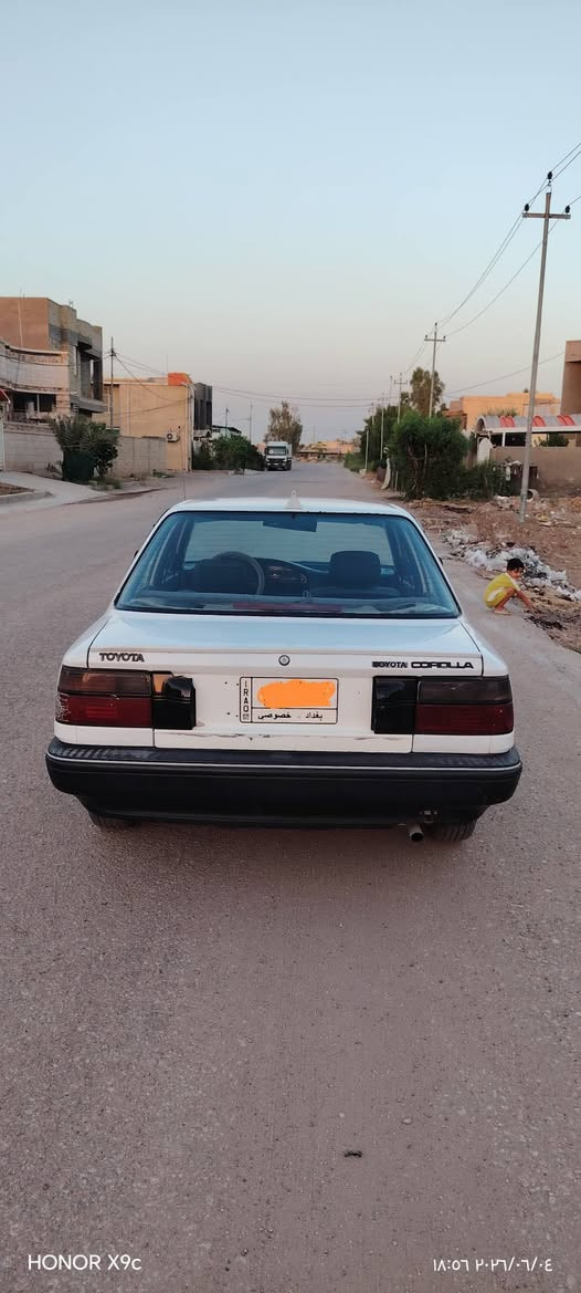 كورلا 90 يسرى بلاد
بيع او مراوس 
كير عادي
كير عادي 

السعر 45 بيهه مجال 

رقم بغداد مشروع وطني

كير ومكينه جدد لا تبخير ولا تنقيص ولا حت نضوح

حداديه كامله حت دبلات

داينمو جديد

فريز جديد

ديلكوو جديد هوه والوايراات

تايرات كلهن نظاف 

تخم تاير

بس داير جاملقات خلفيه صبغ

بقيه سياره كلهه بلاديه بدون صبغ ولا ضربه 

مكان بابل

السعر 45 بيهه مجال

***********
