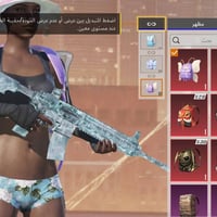 حساب ببجي • سكن M416 • UMP45