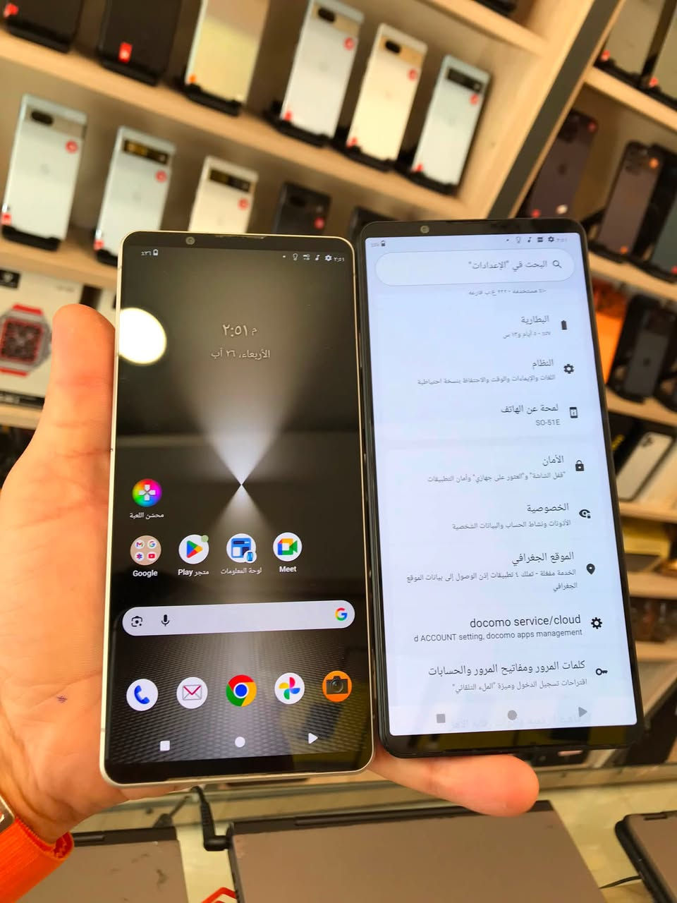 توفرت قطعتين نظافه 100‎%‎ سوني 1 مارك 6
مكفوله وضمان سنه 

الذاكره 256 
الاسعار 640 االف قفل 🔐🔥

***********
