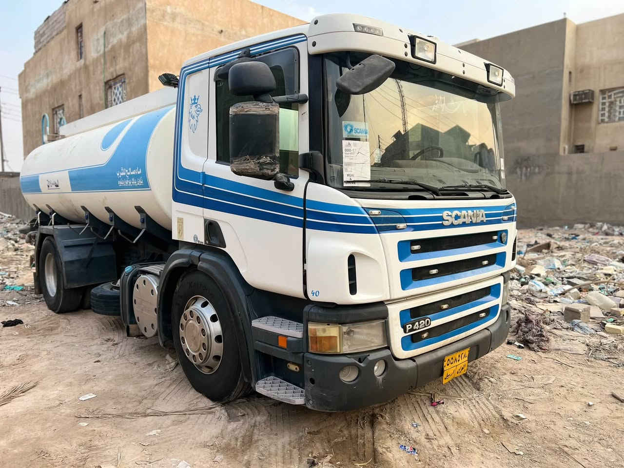 سكانيا ٢٠٠٩ • مكينة انجكشن • تانكي ١٤ طن