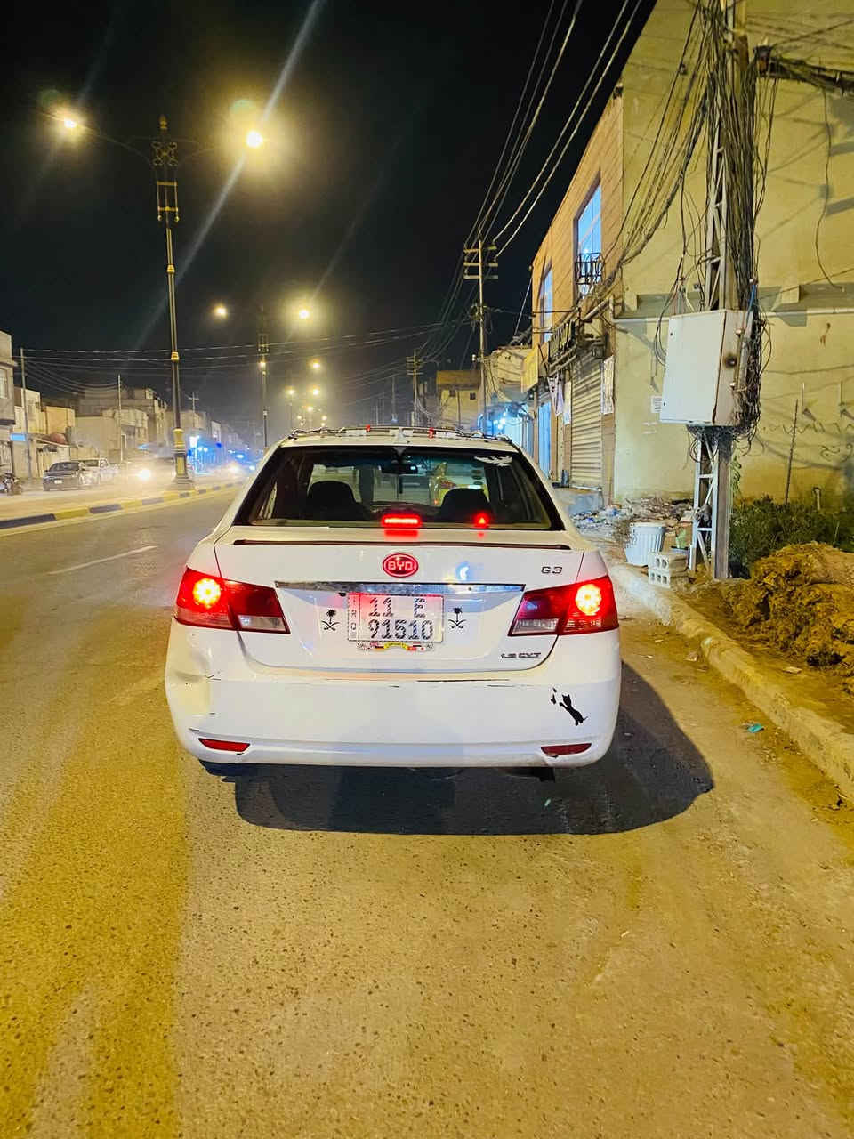 سلام عليكم BYD g3 2013كير عادي مكينه تبريد حداديه جدد رقم بغداد انكليزي مكان كربلاء سعر 46 وبيها مجال ***********
