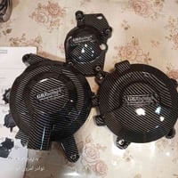 متوفر كفرات كاربون فيبر  لمحركات  متوافق مع دراجات Triumph Aprilia TRI...