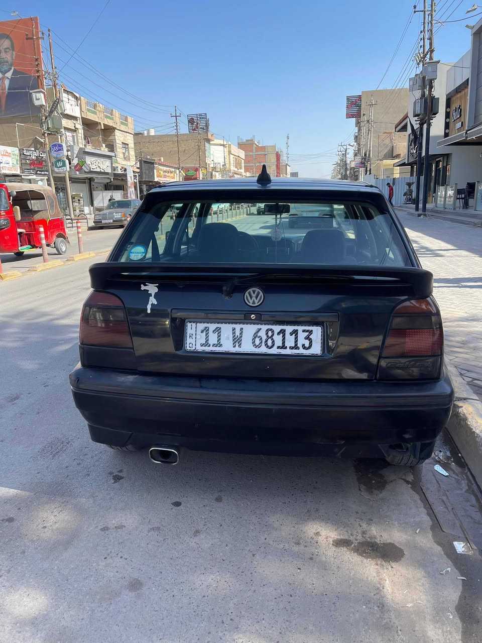 السلام عليكم من رخصة الادمن 
كولف MK3 محرك 2000
موديل 1992
بدون صبغ فقط 4 قطع كلير
اكو مشكله بالكير 
سعر بدون تصليح 40
مع تصليح 45 
*********** رصيد
*********** واتساب
غير متواجد على الفيس
