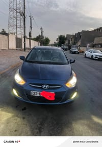 اكسنت أمريكي ١٧  حادثه خلفي جاملغات اثنين وجنطه وباب خلف الصدر سونار م...