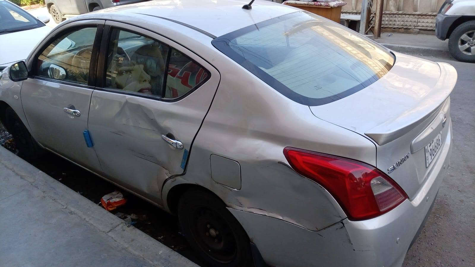 سني هندي موديل ٢٠٢٠ السيارة مكفوله سابقن بس صار بيه هذة الحادث ودابيع علئ هذة الوضع وريدها ٨٥واي استفسار علئ الرقم ***********
