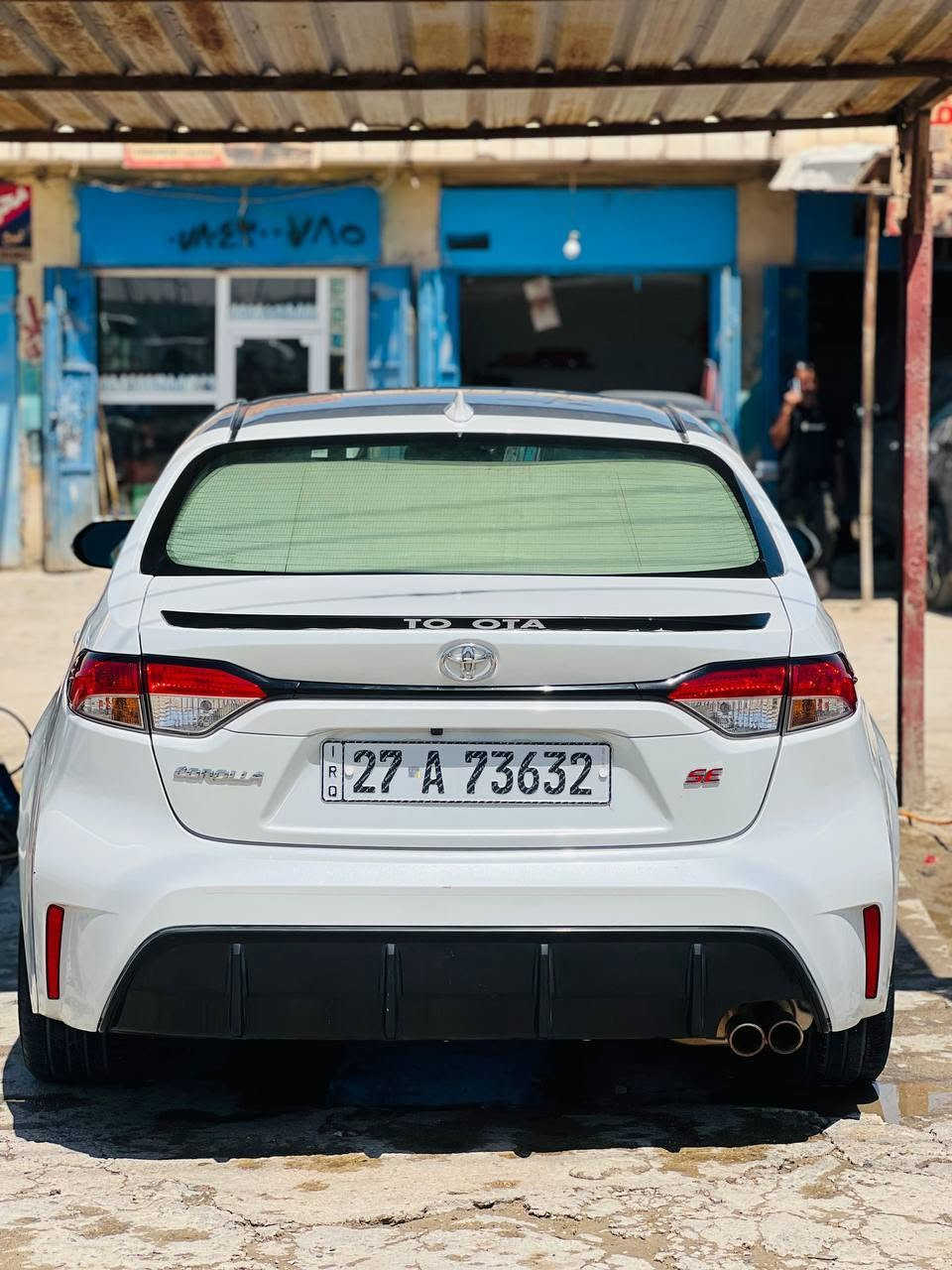 للبيع سيارة كورلا مديل 2024 معوقين
فئه SE 
محرك 2000 
بصمة دخول ذكي ترحيب
 ثلاث أنظمة قيادة sport-Normal-Eco /
هاندبريك كهربائي جام اوتو 
كهربائيات شغاله تبريد ثلج كير ومكينه فوك السياره جاهزة من كلشي /حادث السيارة جاملغ وبنيد مامبدل بيه اي قطعة معمرات فقط /سنويته ل 29
السعر 148 وبيه مجال قليل 
اذا مو شراي لاتتصل
***********
