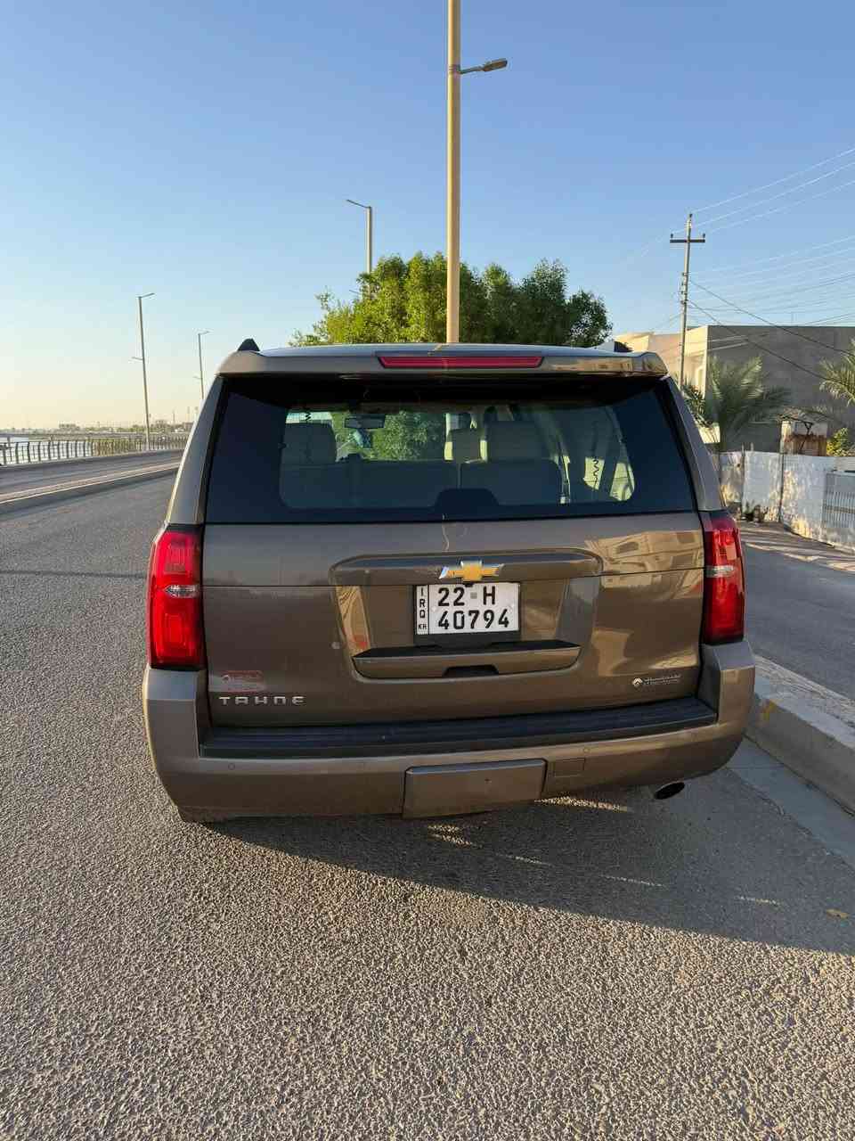 للبيع
تاهو 2016 خليجي 
تشغيل عن بعد 
صندوق كهرباء 
داخل جلد 
قاصة 
بيه 3 قطع صبغ بدون دواخل 
رقم أربيل تحويل مباشر 
السعر 240 ورقه 
***********
