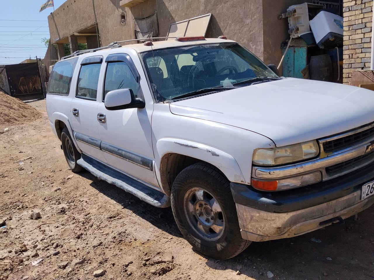 سوبر بان 2000 محرك 5300 كير700 مكفولة من الضربة  كير محرك  كفالة تخم تاير جديد صدر جديد تبريد نقص كمبريسر عاطل انطيك كمبريسر وياها رقم صلاح الدين بسمي شرط التحويل المكان بغداد الشعب السعر 70وبيه مجال امراوس ماكو مشكلة الشراي يتصل ***********
