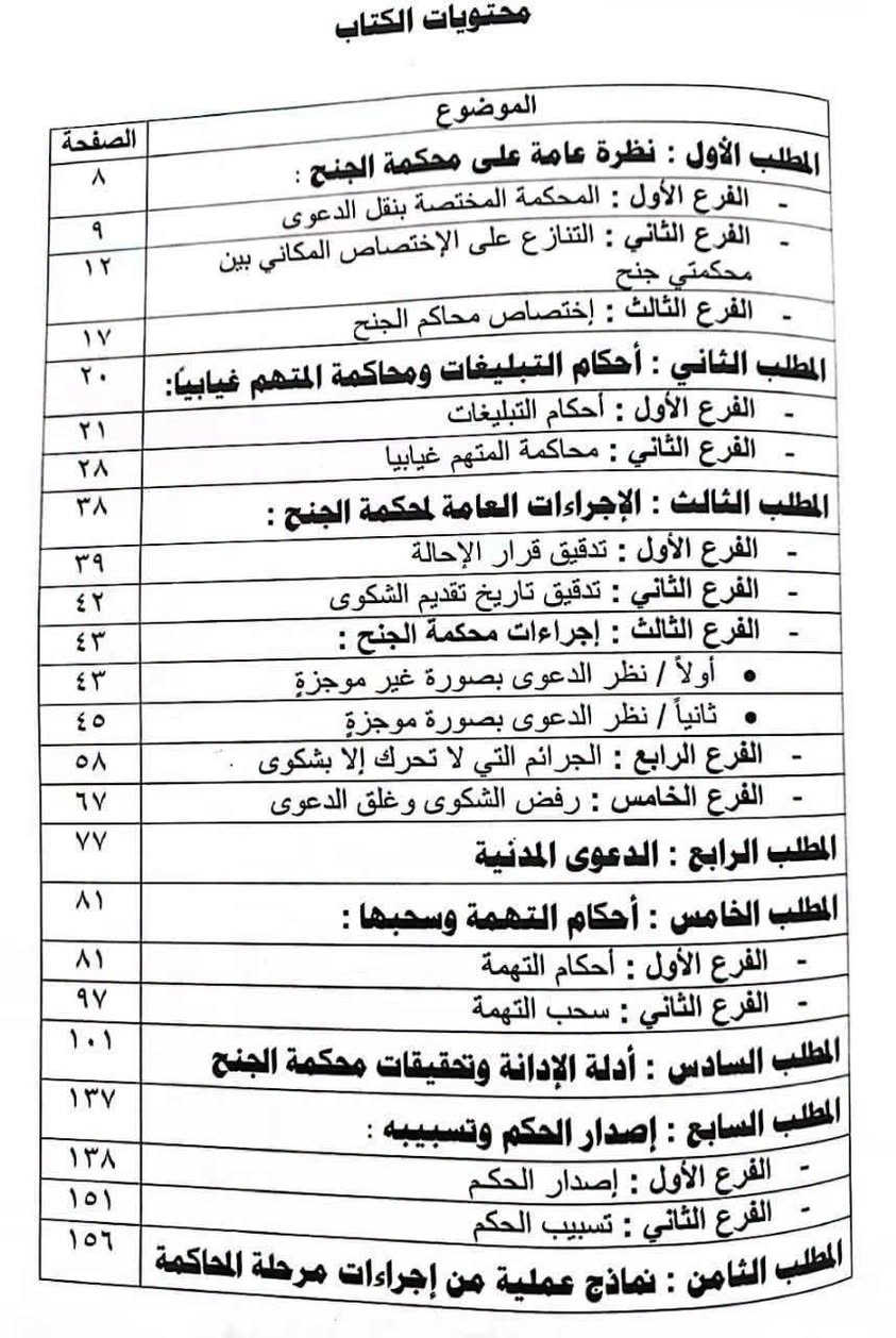متوفر حاليا
الاجراءات العملية لدعاوى الجنح قاضي عدنان مايح
للطلب مراسلة الصفحة خاص او مراسلة واتس اب ***********
