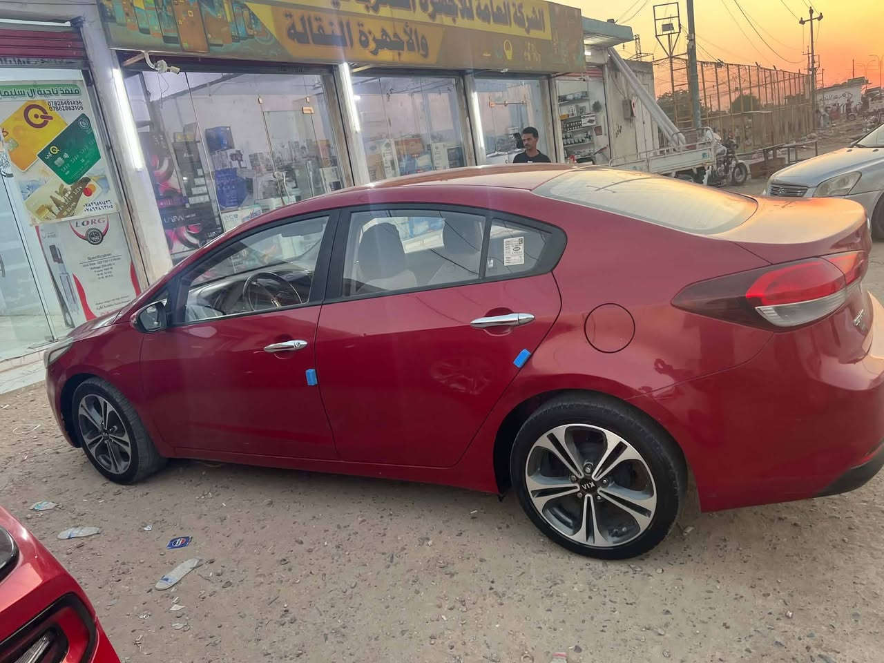 *********** مكلف بالنشر
بيع سريع لغرض البناء 
كيا سيراتو ١٧ كفاله عامه من الصبغ والتبديل 
محرك ١٦٠٠ مكفول 
تبريد ثلج 
مكانها قضاء الشطره 
***********  استاذ حسام الزيدي محتاج بيع سريع
