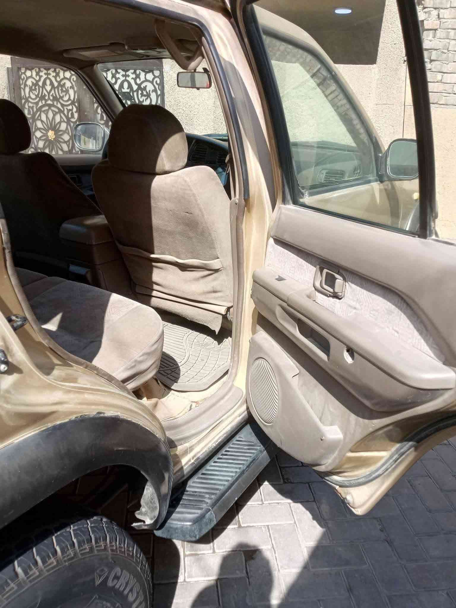 السلام عليكم نيسان بافندر ٢٠٠٤ كير اوتماتيك محرك جديد سياره خير من الله وين متريد ترايك نقصهة غاز من بدلت مكينه طار قبل سبوع وهاذه البصوره مال مسجل سعره ٤٠ الف موجود *********** سعر ٦٥ وبيهة مجال
