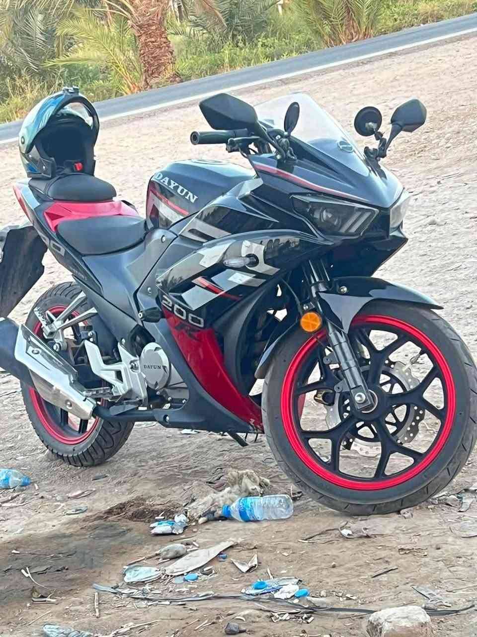 السلام عليكم
دايون بطح R200 للبيع دراجه كفاله عامه من البرغي للبرغي فقط امبدل اشاره بيه سعر خاص دراجه فقط مكاتبه ***********
