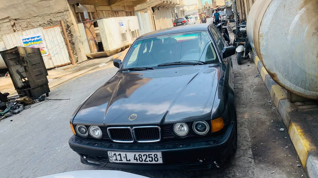 بي ام 730i • ١٩٩١ • رقم بغداد