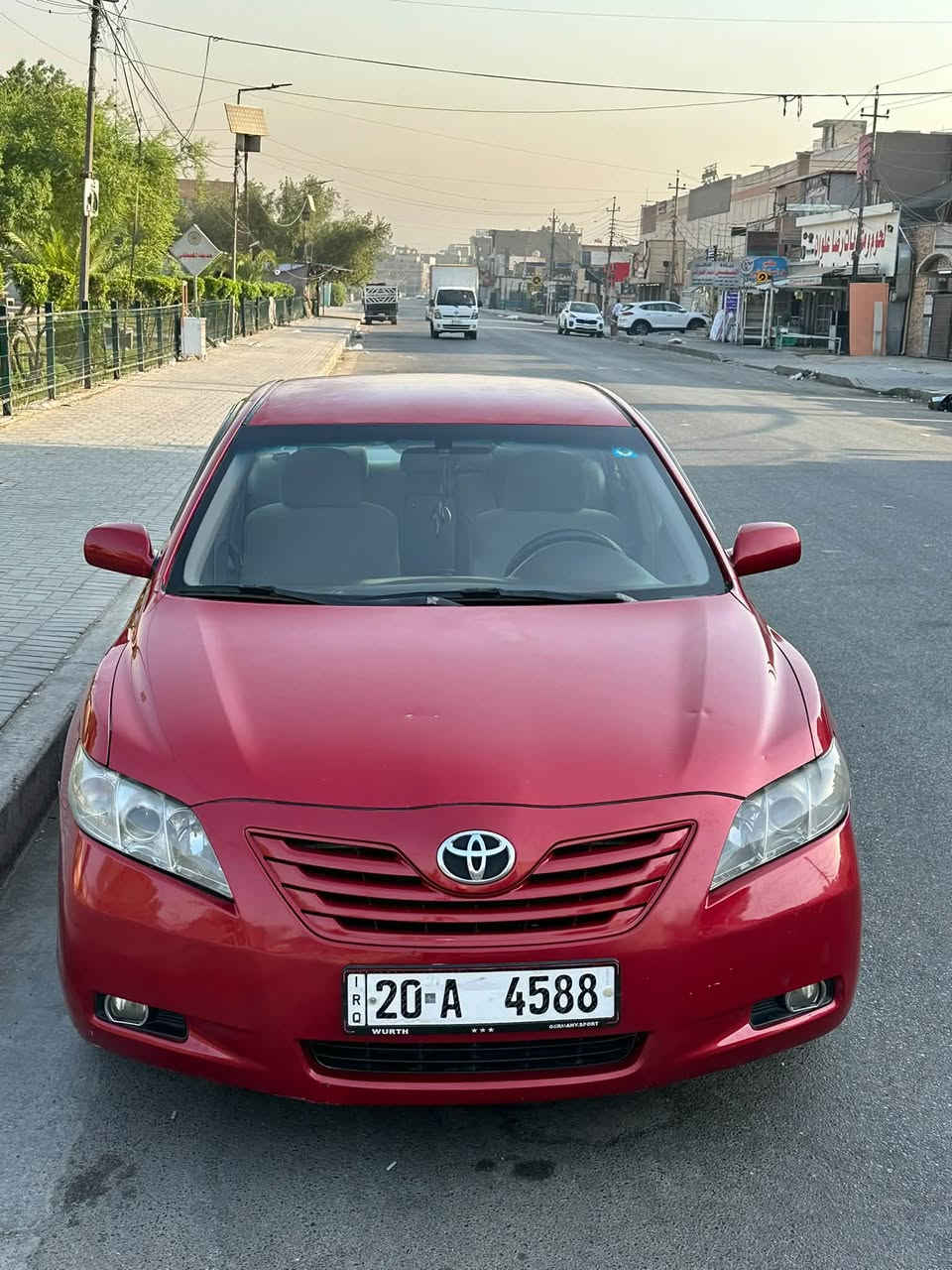 كامري 2007 وارد امريكي كفالة عامة من الصبغ والحادث
كامري 2007 وارد امريكي كفالة عامة من الصبغ والحادث 
السيارة مابيها حادث 
بأسمي 
مكينة لا تبخير ولا تنقيص 
مكينة 6سلندر مواصفات تحكم ستيرن كروز سرعة وشاشة اندرويد كاميرة خلفية وباقي المواصفات  المعروفة ***********  السعر 98 وبيها مجال 
مكانها بغداد حي الاعلام
