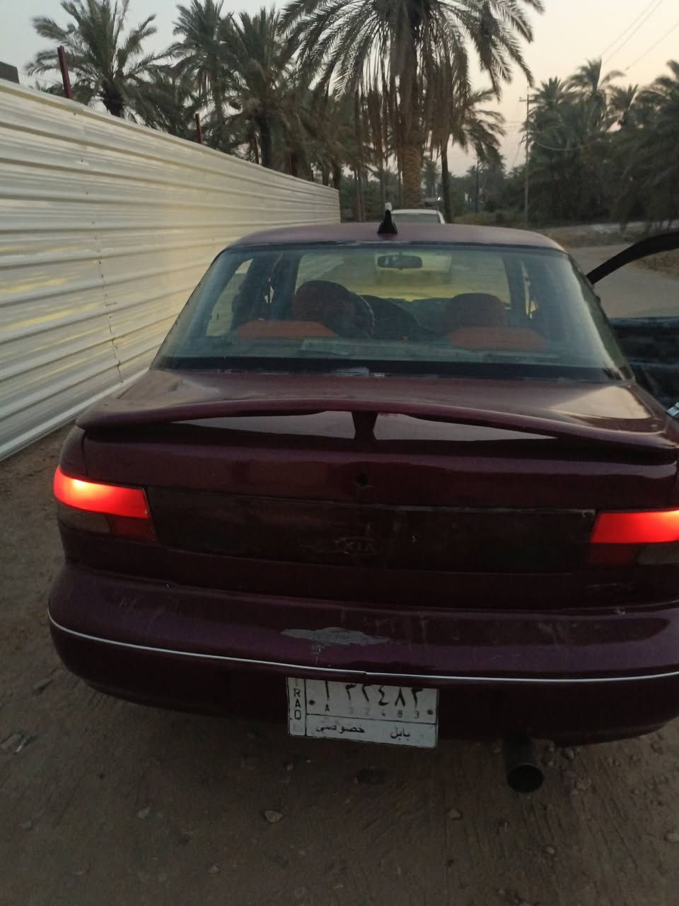 كيا سيفيا موديل 96بابل مشروع وطني سنويه لل28محرك مفتوح كير عادي مصبوغه حزام مكفوله گص وكلبه وضربه محرك كير حداديه كهربائيات تخم تاير بور مشط كيجات كلها شغاله سياره ناعمه وجاهزه مال جناي نقص تبريد ب30 وبيها مجال مكان السياره بابل الحمزه الغربي ***********/‏‪***********‬‏
